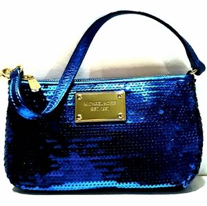 Amazing 2008 Electric Blue Metallic Sequin Baguett